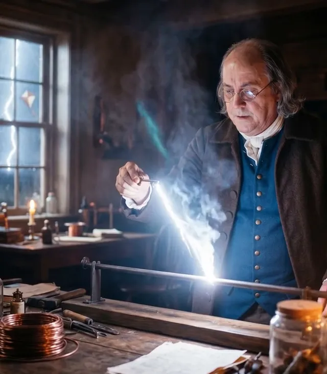 Portrait of Benjamin Franklin