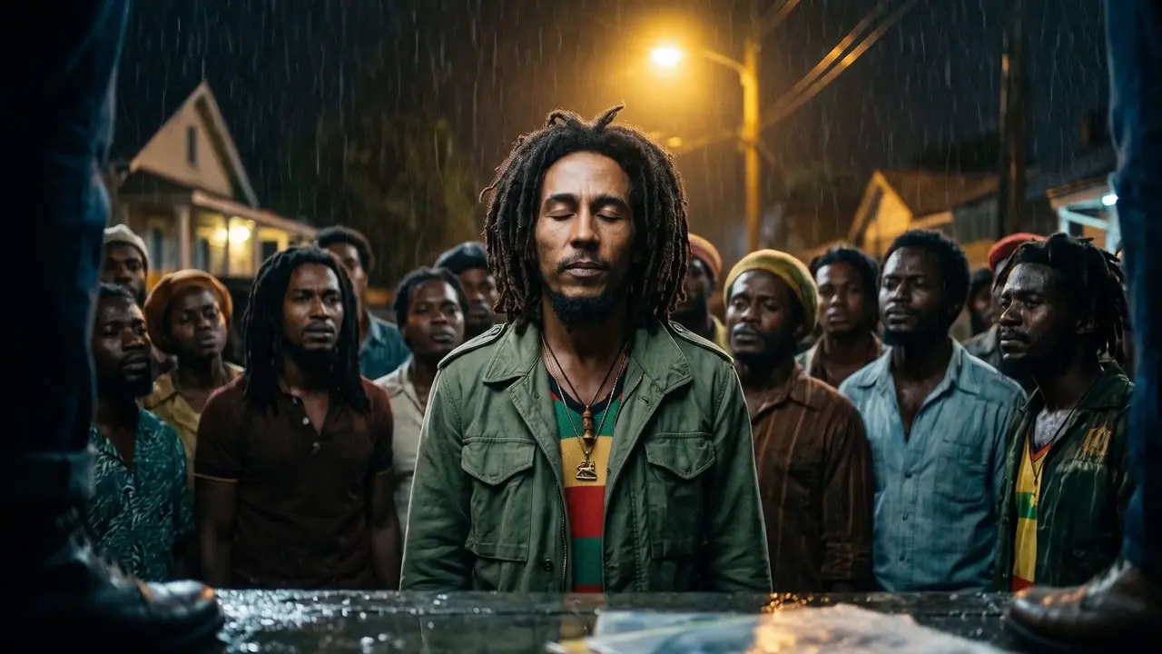 Portrait of Bob Marley