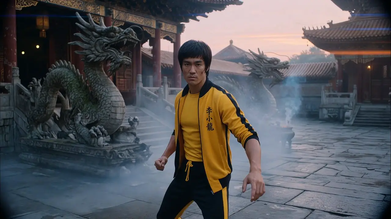 Portrait of Bruce Lee