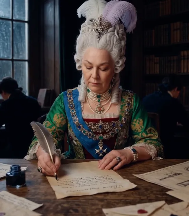 Portrait of Catherine the Great