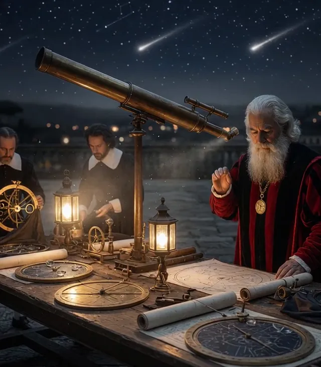 Portrait of Galileo Galilei