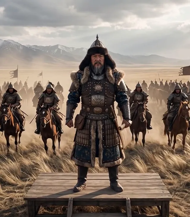 Portrait of Genghis Khan