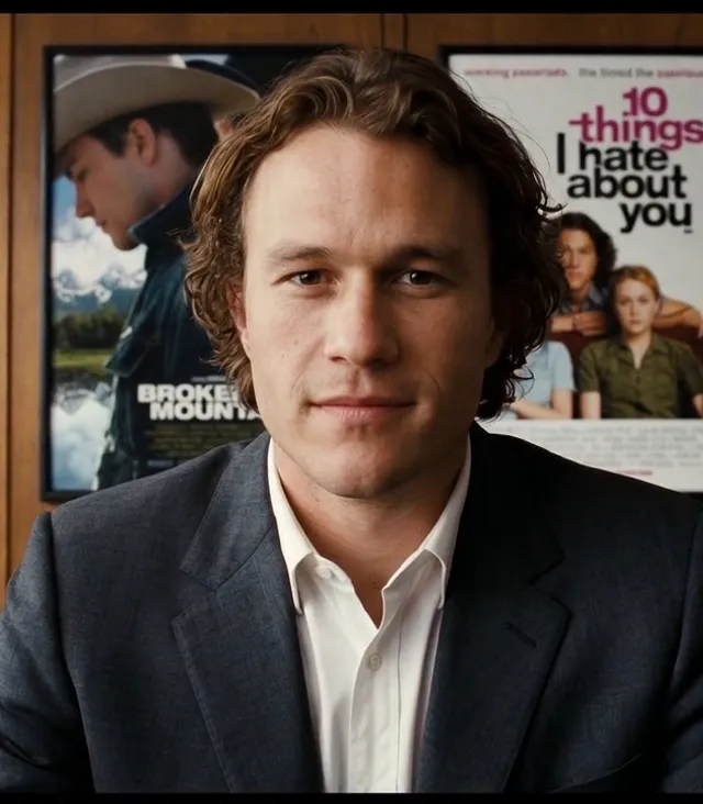 Portrait of Heath Ledger