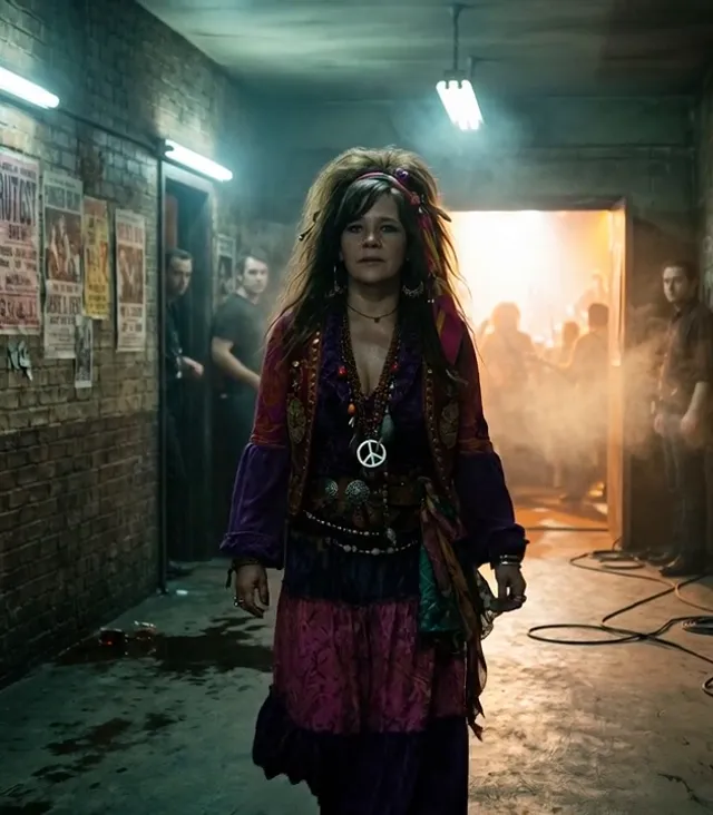 Portrait of Janis Joplin