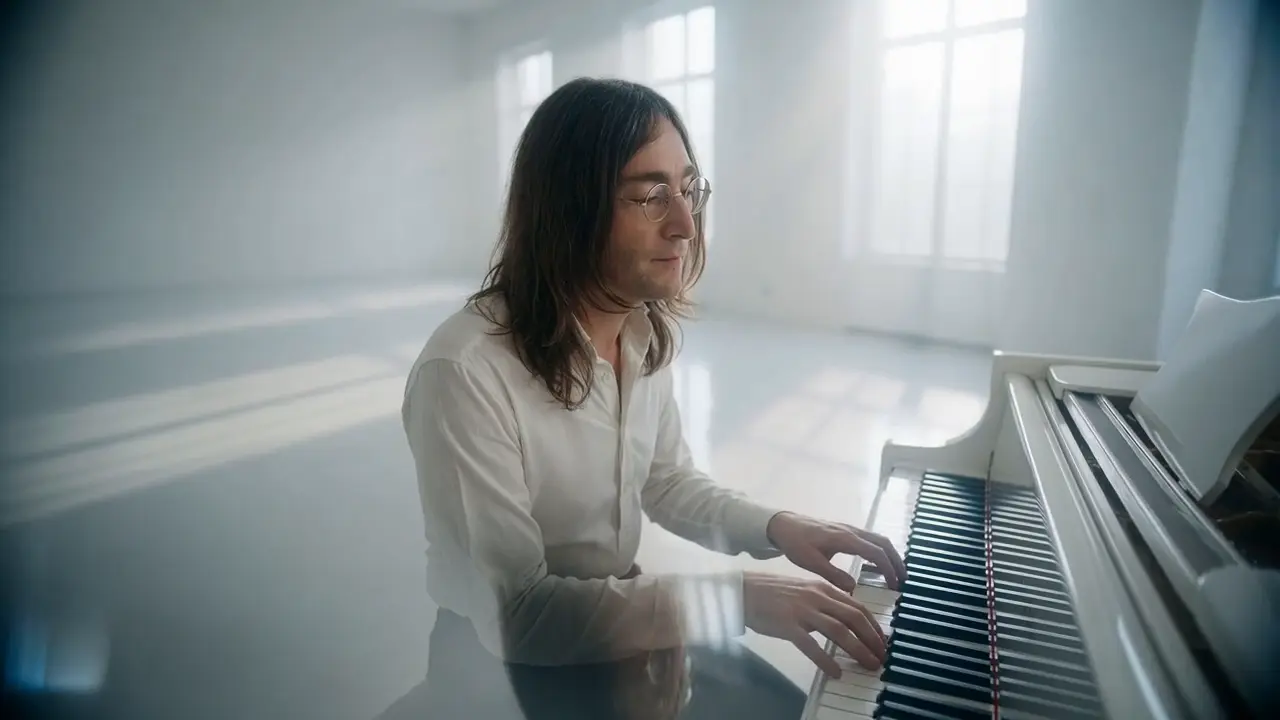 Portrait of John Lennon