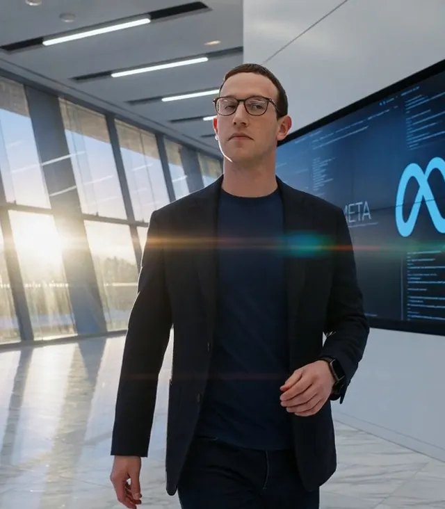 Portrait of Mark Zuckerberg