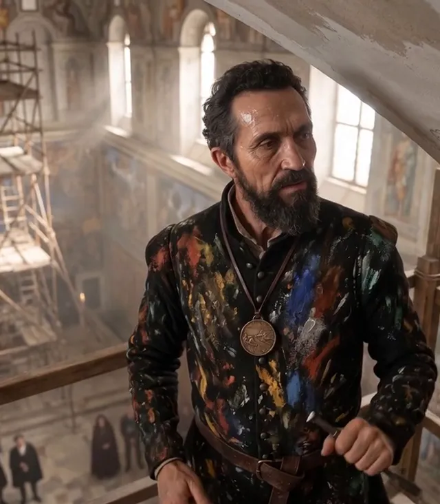 Portrait of Michelangelo