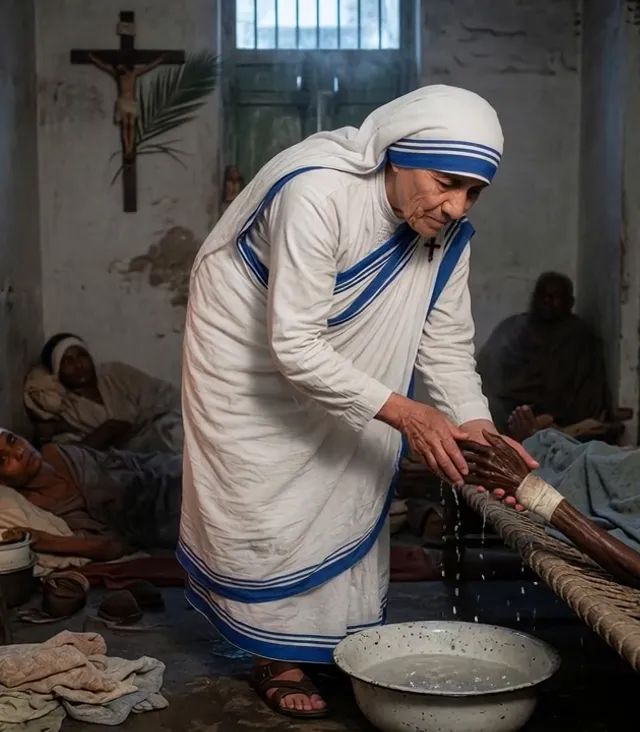 Portrait of Mother Teresa
