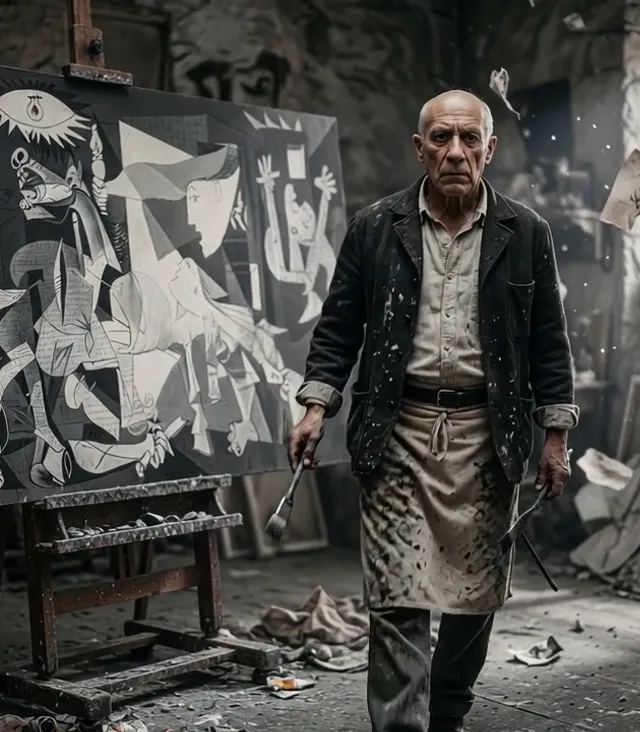 Portrait of Pablo Picasso