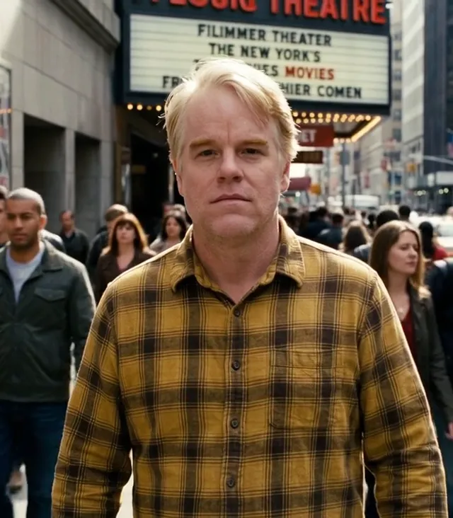 Portrait of Philip Seymour Hoffman