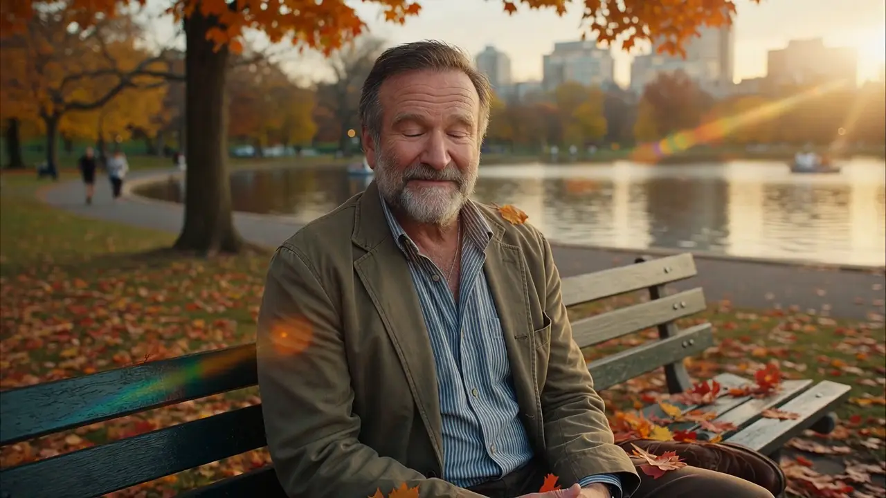 Portrait of Robin Williams