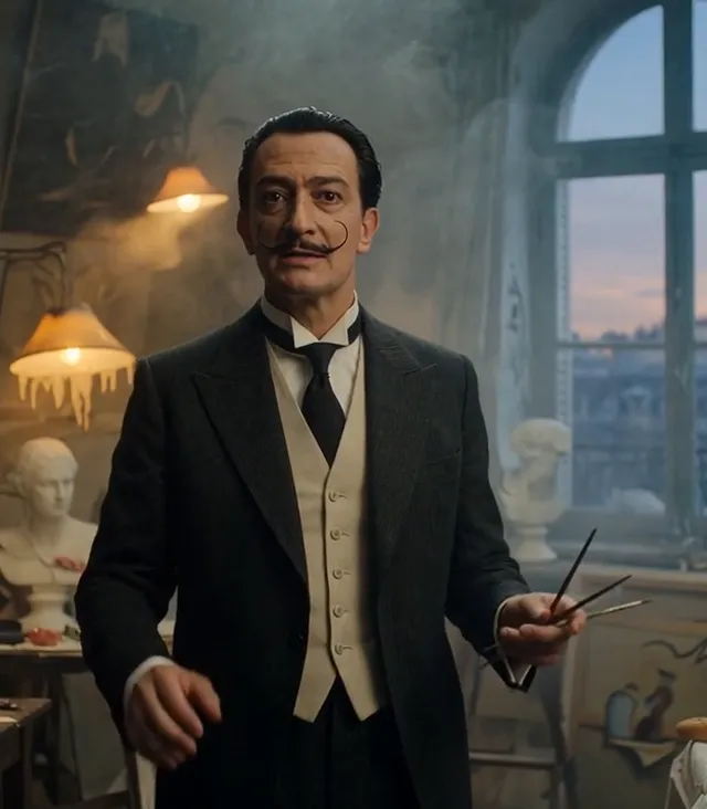 Portrait of Salvador Dalí