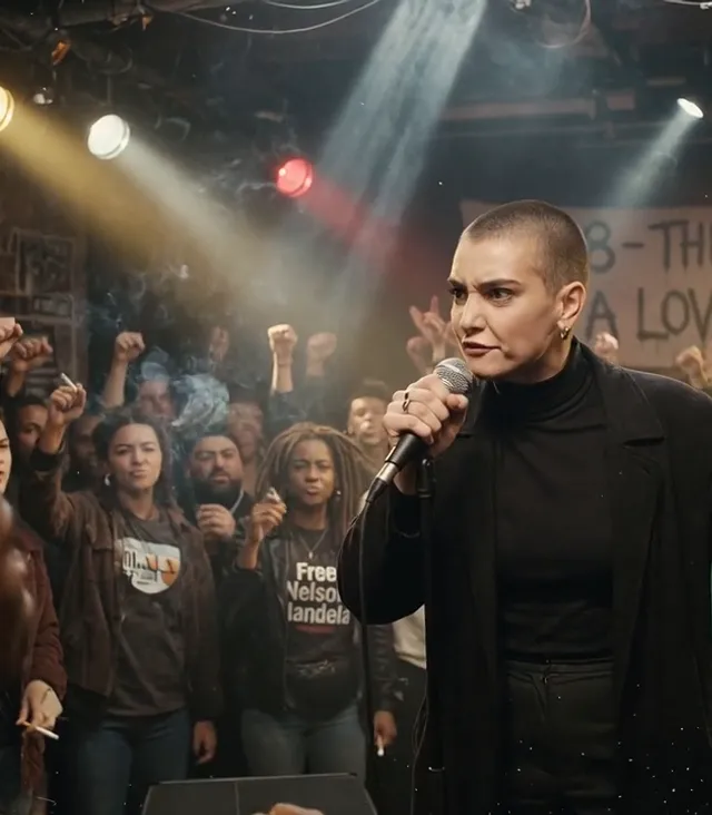 Portrait of Sinead O'Connor